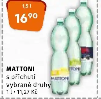 Terno MATTONI 1.5L nabídka