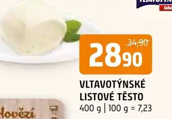 Terno VLTAVOTÝNSKÉ LISTOVÉ TĚSTO nabídka
