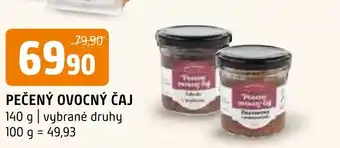 Terno PEČENÝ OVOCNÝ ČAJ nabídka