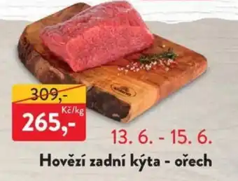 MP Krásno Hovězí zadní kýta - ořech nabídka