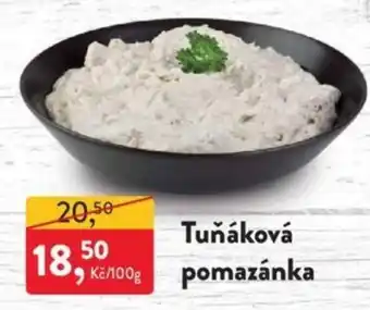 MP Krásno Tuňáková pomazánka nabídka