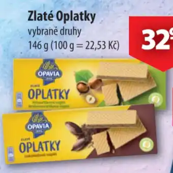 CBA Zlaté Oplatky nabídka