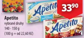 CBA Apetito nabídka