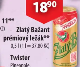 CBA Zlatý Bažant prémiový ležák nabídka
