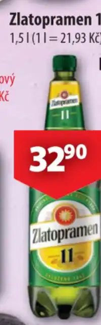 CBA Zlatopramen 11 nabídka