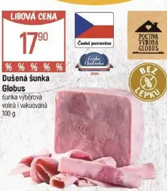 Globus Dušená šunka Globus nabídka