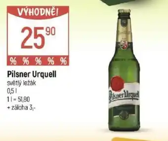 Globus Pilsner Urquell nabídka