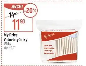 Globus My Price Vatové tyčinky nabídka