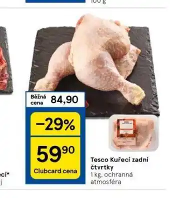 Tesco Kuřecí zadní čtvrtky nabídka