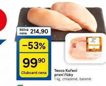 Tesco Kuřecí prsní řízky nabídka