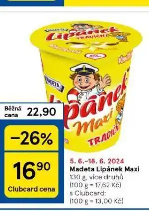 Tesco Lipánek nabídka