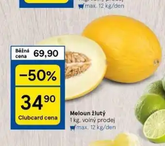 Tesco Meloun žlutý nabídka