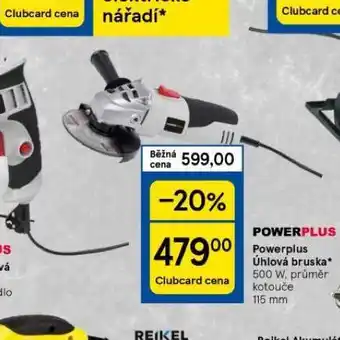 Tesco Powerplus úhlová bruska nabídka