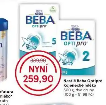 Tesco Nestlé kojenecké mléko nabídka