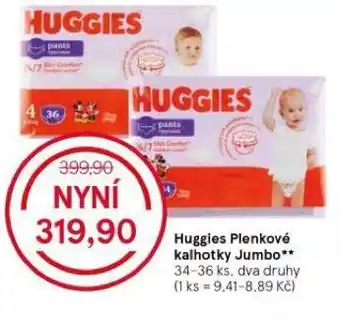 Tesco Huggies dětské pleny nabídka