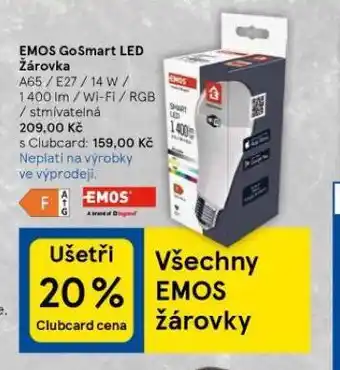 Tesco Žárovka nabídka
