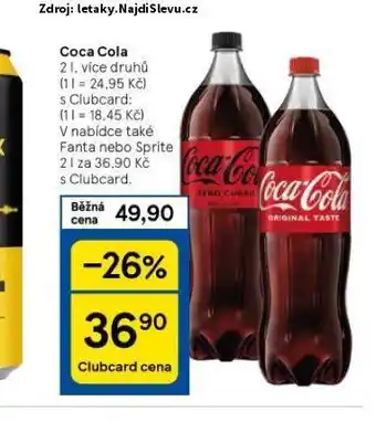 Tesco Coca-cola nabídka