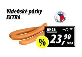 ZEMAN Vídeňské párky extra nabídka