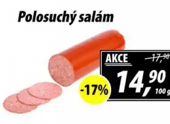 ZEMAN Polosuchý salám nabídka