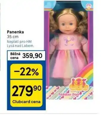 Tesco Panenka nabídka