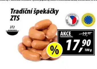 ZEMAN Tradiční špekáčky nabídka