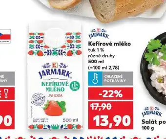 Kaufland Kefírové mléko nabídka