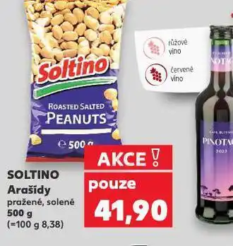 Kaufland Soltino arašídy nabídka