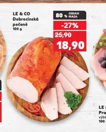 Kaufland Debrecínská pečeně nabídka