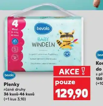 Kaufland Bevola plenky nabídka
