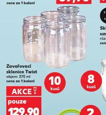 Kaufland Zavařovací sklenice twist nabídka