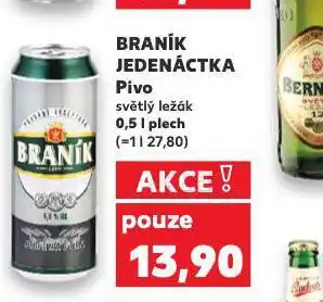 Kaufland Pivo braník 11 nabídka