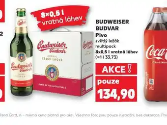 Kaufland Pivo budweiser budvar original nabídka