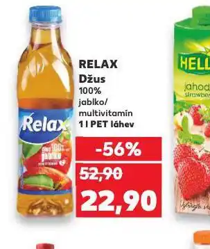 Kaufland Relax džus nabídka