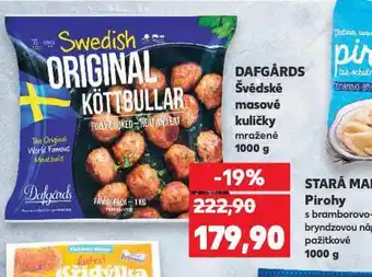 Kaufland Švédské masové kuličky nabídka