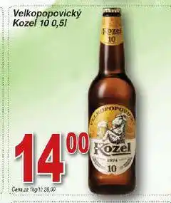 Hruška Pivo velkopopovický kozel nabídka
