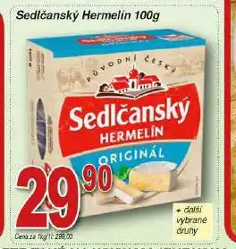 Hruška Sedlčanský hermelín nabídka