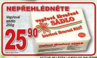 Hruška Vepřové sádlo nabídka