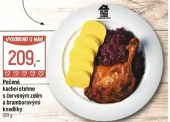 Globus Pečené kachní stehno s červeným zelím a bramborovými knedlíky 300 g nabídka