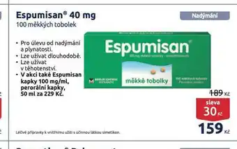 Benu Espumisan nabídka