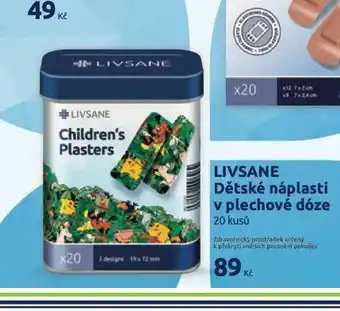Benu Livsane dětské náplasti v plechové dóze nabídka