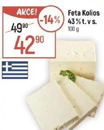 Globus Feta Kolios 43%t.vs. nabídka
