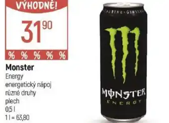 Globus Monster Energy nabídka