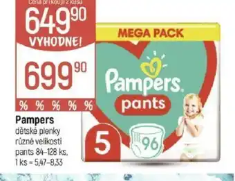 Globus Pampers nabídka