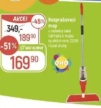 Globus Rozprašovací mop nabídka
