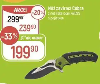 Globus Nůž zavírací Cobra nabídka