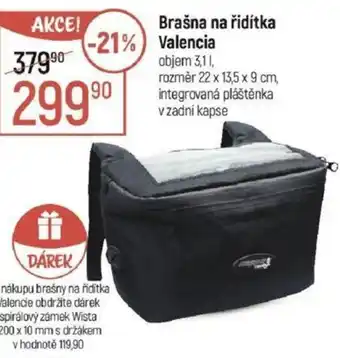 Brašna na řidítka Valencia