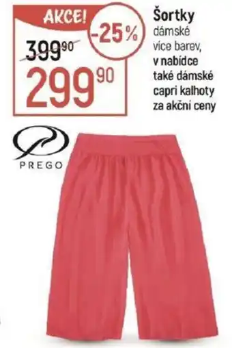Globus Šortky nabídka