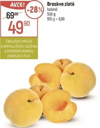 Globus Broskve zlaté nabídka
