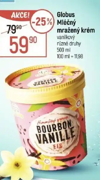 Globus Globus Mléčný mražený krém nabídka