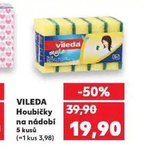 Vileda houbičky na nádobí